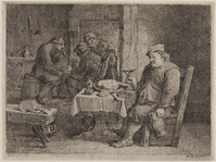 KG 07592
<br/>
Gezicht op de Jan Rodenpoortstoren aan het Singel
<br/>
<em>Liender, Paulus van (1731-1797)</em>